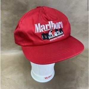 Marlboro Racing Team Red Cap Vintage